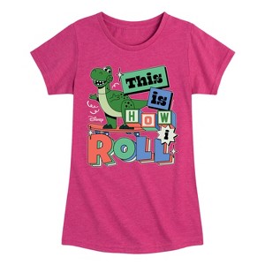 Girls' - Disney - Toy Story Fitted Short Sleeve Graphic T-Shirt - 1 of 4