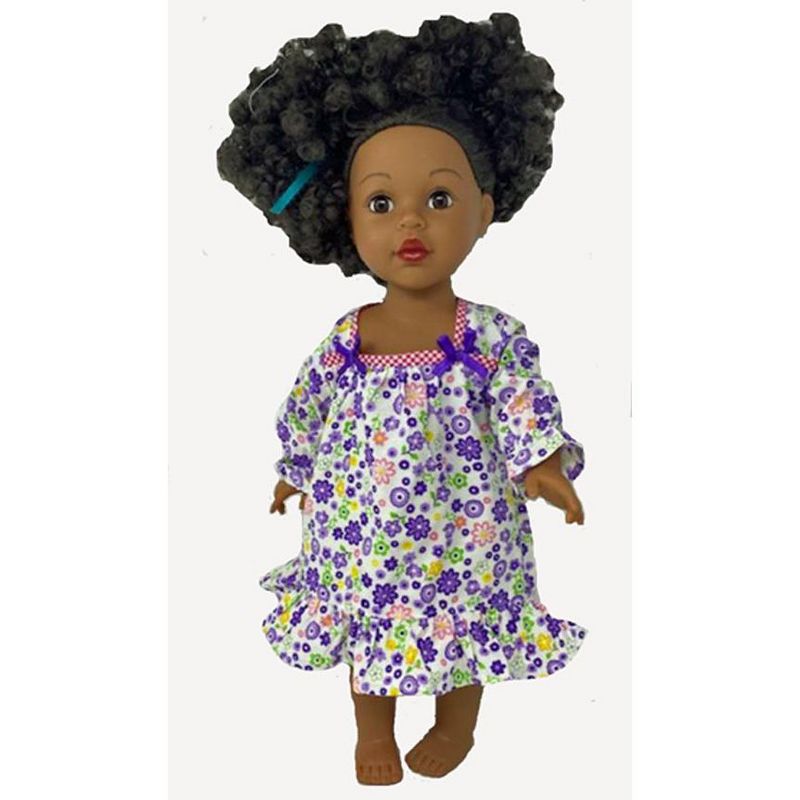 Doll Clothes Superstore Nightgown Fits 18 Inch Girl Dolls Like American Girl Our Generation My Life Dolls, 3 of 5