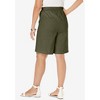 Jessica London Women's Plus Size Linen Short - 3 of 4