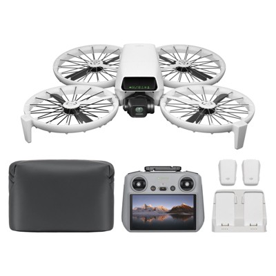 DJI Flip Fly More Combo with RC 2 Screen Remote Controller, Drone w/ 4K UHD Camera