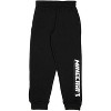 Minecraft Boys Fleece Hoodie and Jogger Pants 2-Piece Set - Green, 5-6 - 3 of 4