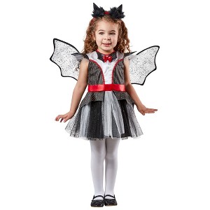 Rubies Halloween Bat Girl's Toddler Costume - 1 of 2
