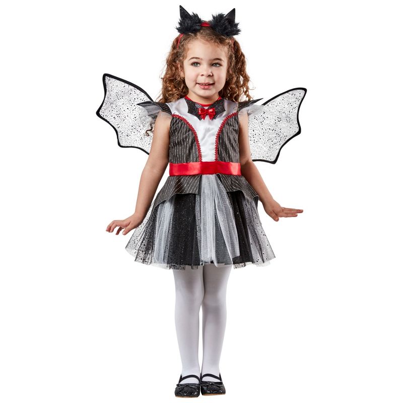 Rubies Halloween Bat Girl's Toddler Costume, 1 of 3