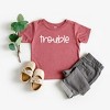 The Juniper Shop Trouble Toddler Short Sleeve Tee - 2 of 2