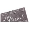 J&V TEXTILES Anti-Fatigue Kitchen Mat Blessed - 2 of 3