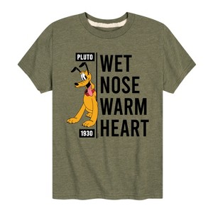 Boys' - Disney - Wet Nose Warm Heart Short Sleeve Graphic T-Shirt - 1 of 4