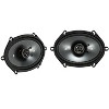 Kicker 43CSC684 6x8” CS-Series Speakers (2 pair) with 43CXA3004 CX-Series Amplifier and wire kit - 2 of 4
