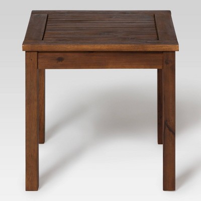 target small outdoor side table