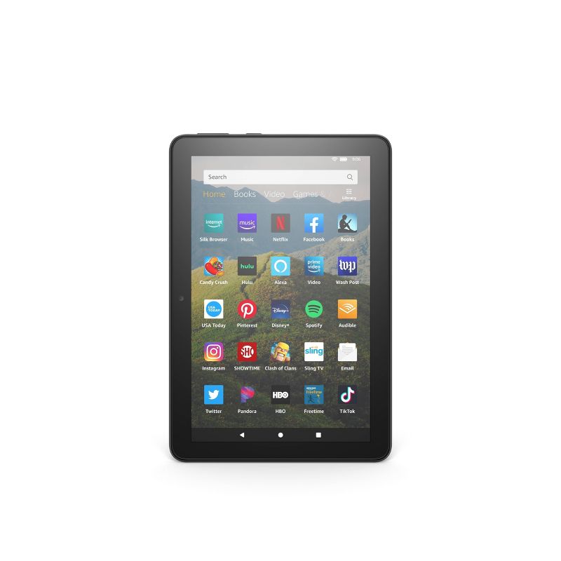 Amazon Fire HD 8 Tablet 8&#34; - 32GB - Black (2020 Release), 1 of 8