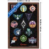 Trends International WNBA League - Logos 25 Framed Wall Poster Prints - 3 of 4