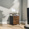 Filing Cabinet with Wheels, File Cabinet, 2 Drawers - 4 of 4