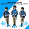 Joyfy LED Light-Up Scooter for Kids - Adjustable 4-Position Handlebar, Lean-to-Steer Control & Wide Anti-Slip Deck (Max 110 lbs Capacity) - 3 of 4