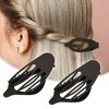 Unique Bargains Women's Plastic Hair Claws 4.69"x1.89"x1.02" 3Pcs - 2 of 4