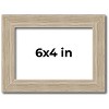 PosterPalooza | 6x4 Thin Barnwood Picture Frame, UV Acrylic, 2 Finishes - Grey and Black - 2 of 4