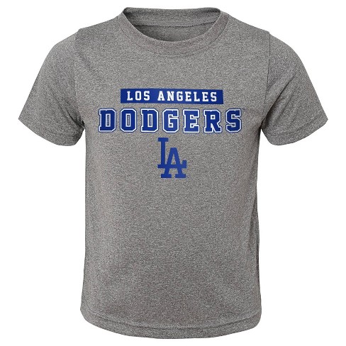 Antigua Los Angeles Dodgers Grey Compression Long Sleeve Dress Shirt, Grey, 70% Cotton / 27% Polyester / 3% SPANDEX, Size L, Rally House