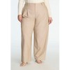 ELOQUII Women's Plus Size Trouser With Waistband Tabs - 3 of 4