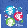 Boys' - Paw Patrol - Christmas Ornaments Rubble Chase Marshall Short Sleeve Graphic T-Shirt - 2 of 4