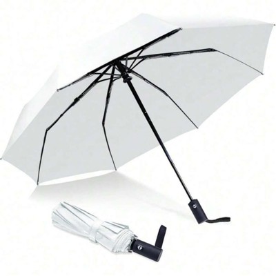 Clotth Travel Essentials Umbrella Windproof, Compact, Lightweight, Automatic Open/Close, Strong And Portable Folding Small Umbrella For Rain
