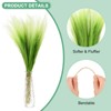 Unique Bargains Dried Plants Artificial Durable Small Fluffy Pampas Grass for Home, Office, Party 20 Pcs 21.7 Inch - 2 of 4