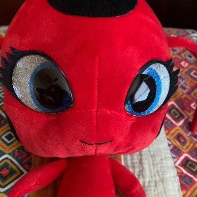 Miraculous Ladybug - Kwami Mon Ami Sass, 9-inch Snake Plush Toys for Kids,  Super Soft Stuffed Toy with Resin Eyes, High Glitter and Gloss, and