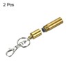 Unique Bargains Snooker Billiard Pool Cue Tip Shaper Pool Repair Tool Billiard Cue Care Accessory with Keychain - 3 of 4
