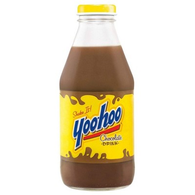 Yoo Hoo, Chocolate Drink - Glass Bottle, 15.5 Ounce (Pack of 24)