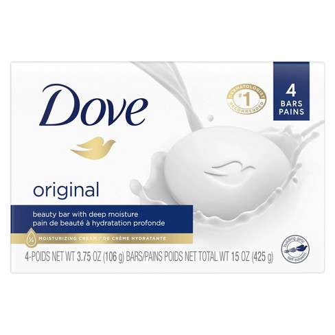Dove Beauty White Moisturizing Beauty Bar Soap - image 1 of 4