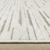 Captiv8e Designs Tiana Industrial Distressed Lines Ivory/Brown Rug - 4 of 4