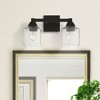 Livex Lighting Aragon 2 - Light Vanity in  Black - 2 of 4
