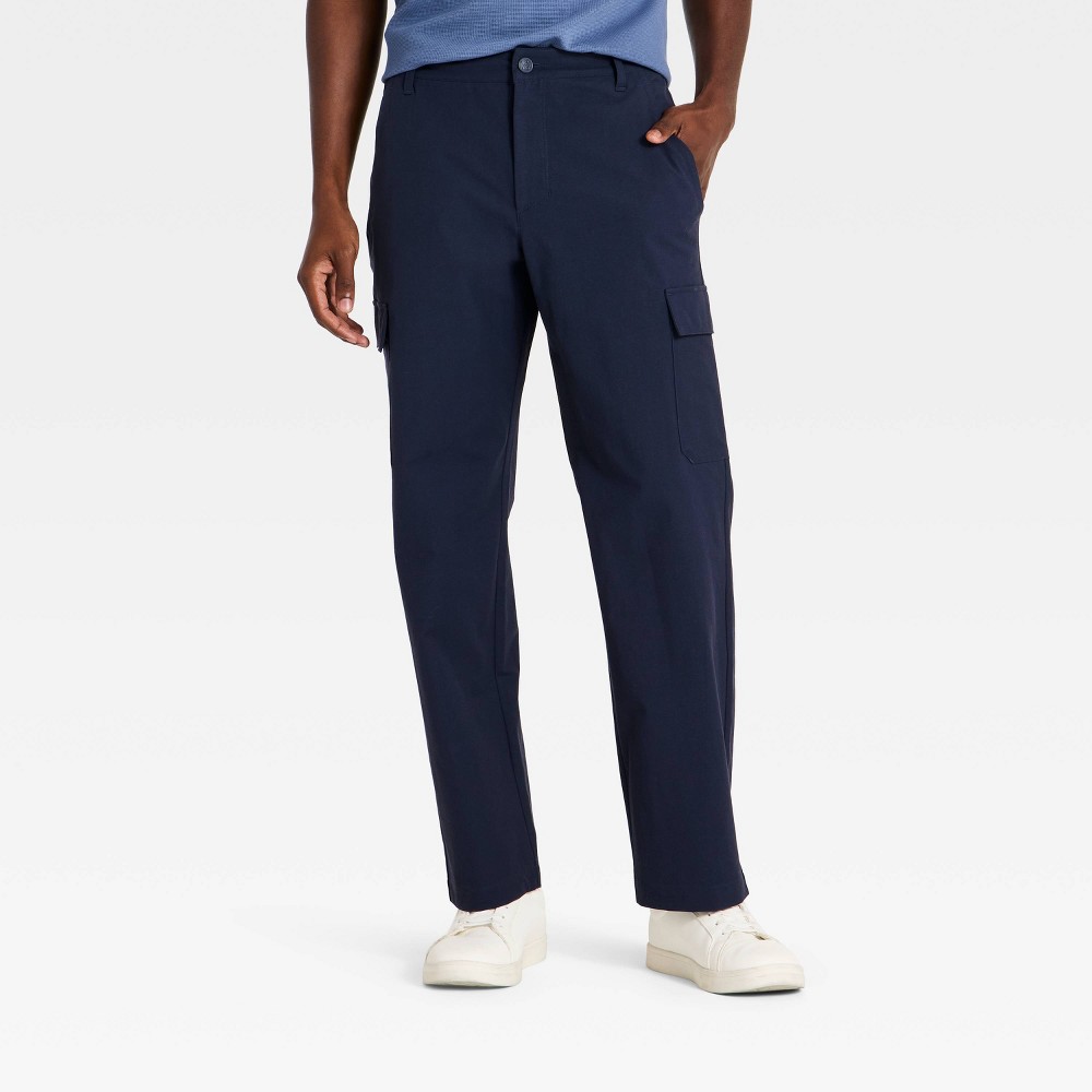 Men's 360 Lifestyle Heavy Twill Cargo Pants - All In Motion™ Navy Blue 32x32