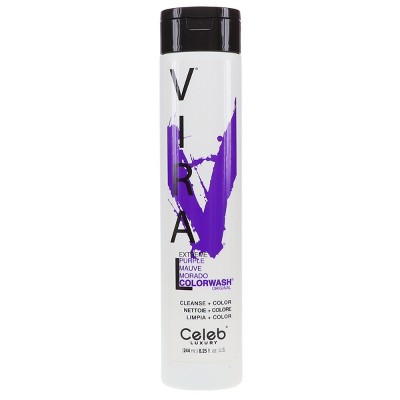 Celeb Luxury Viral Extreme Purple Colorwash Shampoo 8.25 oz