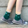 Wrapables Novelty Animal Print Crew Socks (Set of 5), Moonlight Cats - 4 of 4