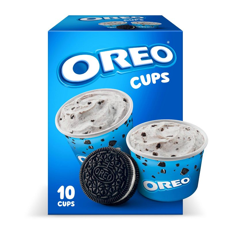 OREO Ice Cream Cup Frozen Desserts - 32.5oz/10ct, 1 of 12