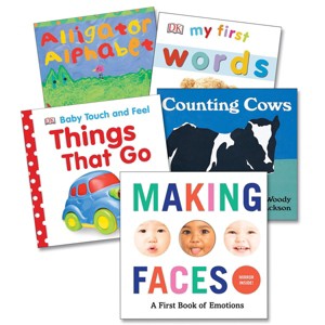 Kaplan Early Learning Baby Basics Board Books - Set of 5 - 1 of 4