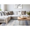 Rug Branch Contemporary Distressed Blue Indoor Area Rug - 2 of 4