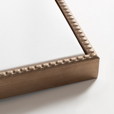 30'' Beige and Black Abstract Canvas Wall Art