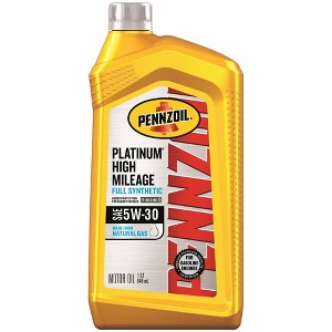 Pennzoil 5W-30 Platinum High Mileage - 1 of 2