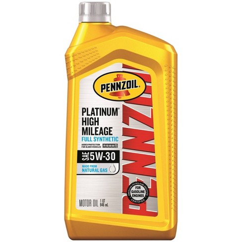 5w30 synthetic deals oil high mileage