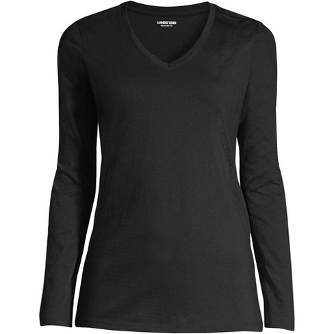 Lands' End Women's Petite Relaxed Supima Cotton T-shirt - X-large ...