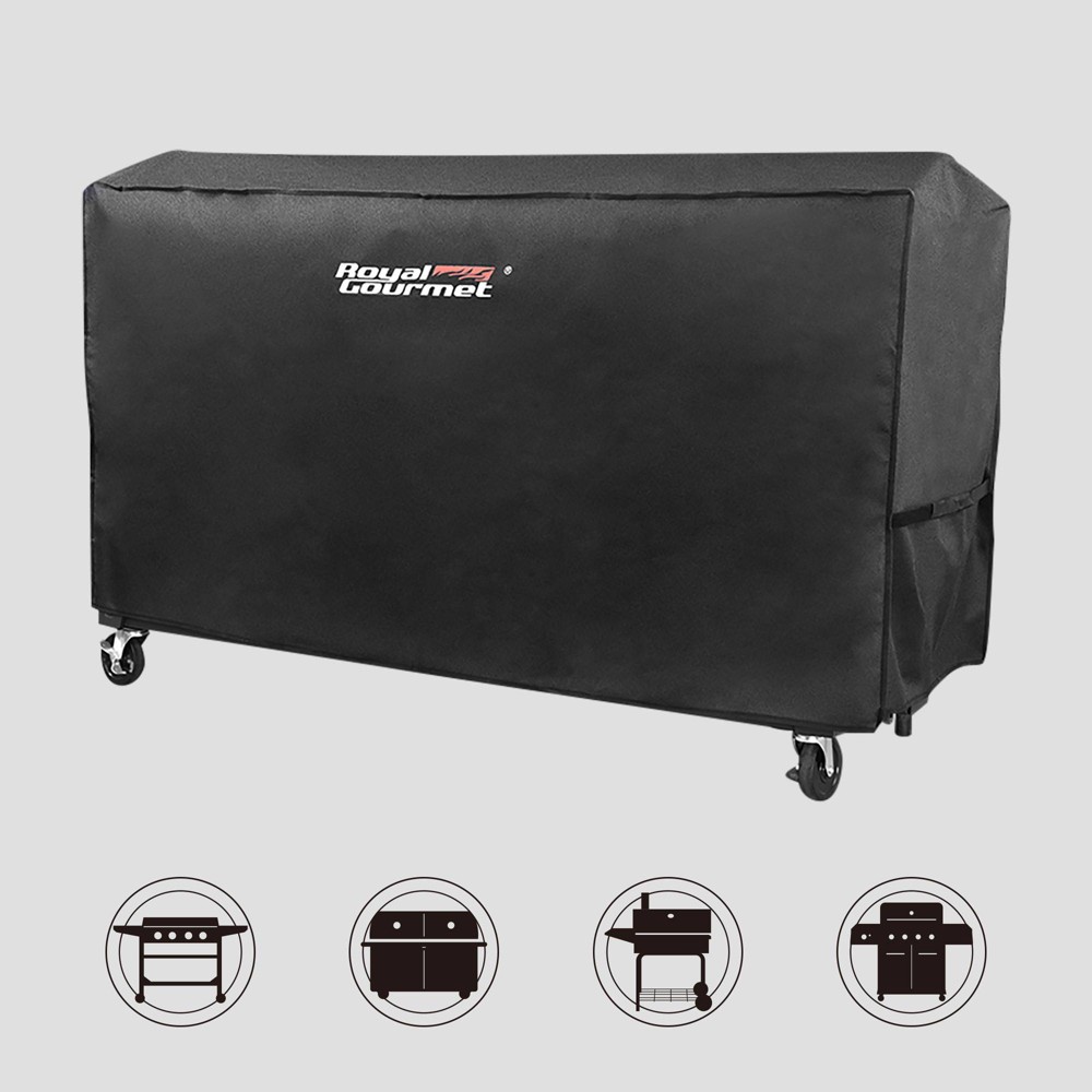 Photos - BBQ Accessory 60"Oxford Heavy Duty Waterproof Grill Cover CR6008- Royal Gourmet