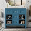 36'' Bathroom Vanity with Resin Sink Combo, Solid Wood Frame Bathroom Storage Cabinet with 3 Drawers - 2 of 4