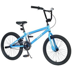 CAVINAS 20 Inch Single Speed Bicycle for Boys Girls Age 7+ Years,Freestyle Kids Bike with Aluminum Rims and Carton Steel Frame,Blue - 1 of 4