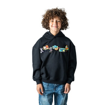 Rabble Gender Neutral Interchangeable Velcro Patch Hoodie