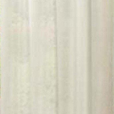 White Insulated Sheer Rod Pocket Curtain Panel 50x84