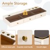 Lycvki 47" Multi-Purpose Wall-Mounted Vanity Table - 3 of 4