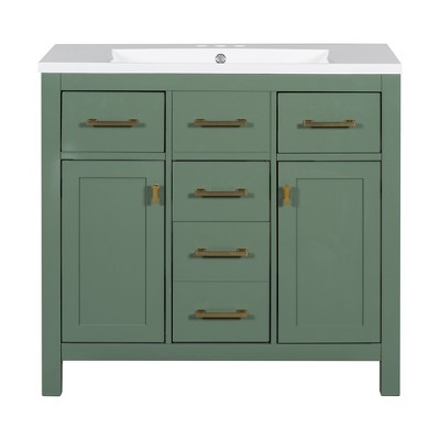 Elevate Your Bathroom: Stylish & Functional Vanity with Sink for Modern Living