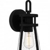Quoizel Lighting Barber 1 - Light Sconce in  Matte Black - 2 of 4