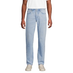 Lands' End Men's Stretch Comfort Waist Classic Fit Jean - 1 of 2