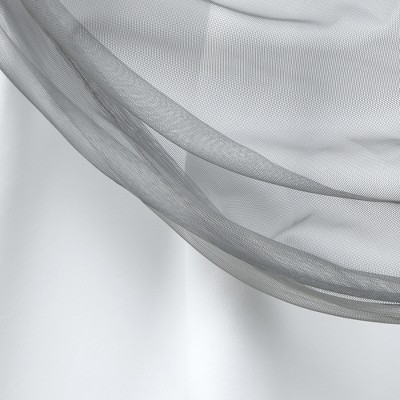 Gray Ombre Blackout Energy Efficient Polyester Drapes, Set of 2