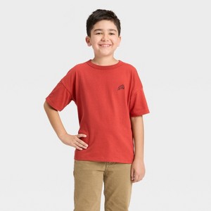 Boys' Short Sleeve Relaxed Fit T-Shirt - Cat & Jack™ - 1 of 4